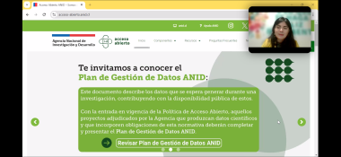 Segunda sesión del ciclo de webinars sobre Ciencia Abierta trató de la gestión de datos en investigación